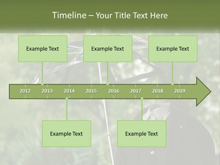 Standing Retirement Calm PowerPoint Template