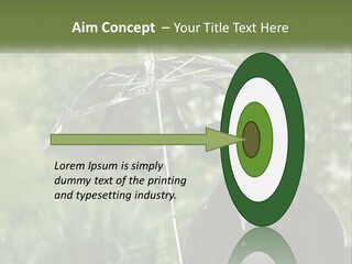 Standing Retirement Calm PowerPoint Template