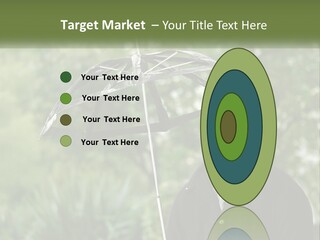 Standing Retirement Calm PowerPoint Template