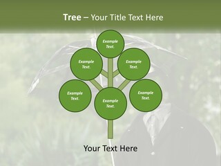 Standing Retirement Calm PowerPoint Template