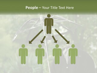 Standing Retirement Calm PowerPoint Template