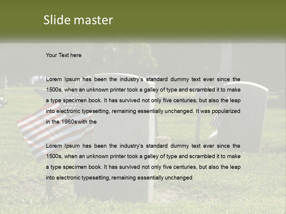 Calm Wave Sunset PowerPoint Template