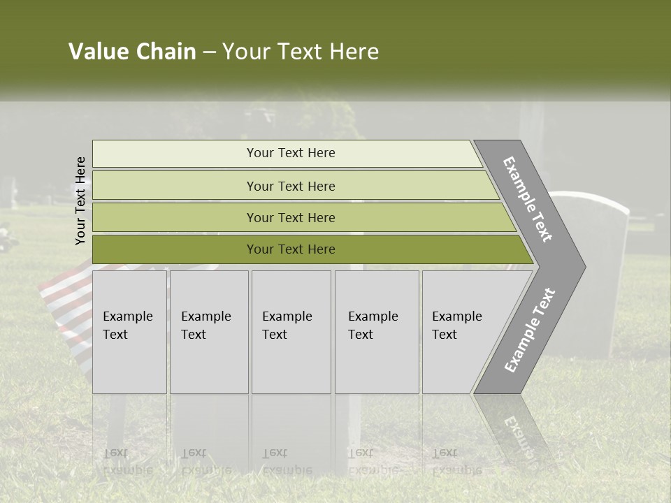 Calm Wave Sunset PowerPoint Template