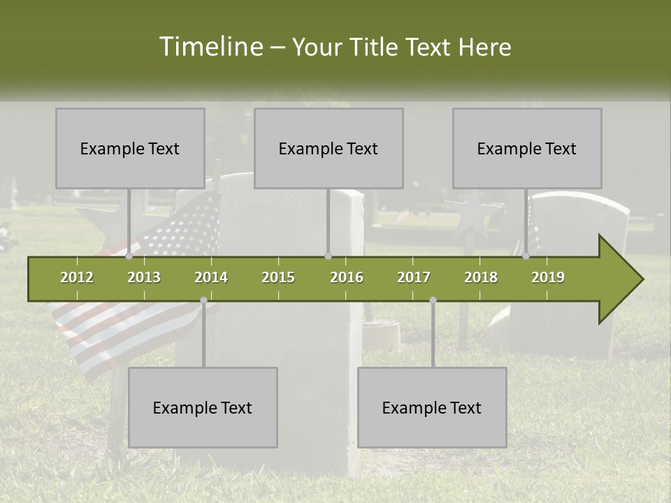 Calm Wave Sunset PowerPoint Template