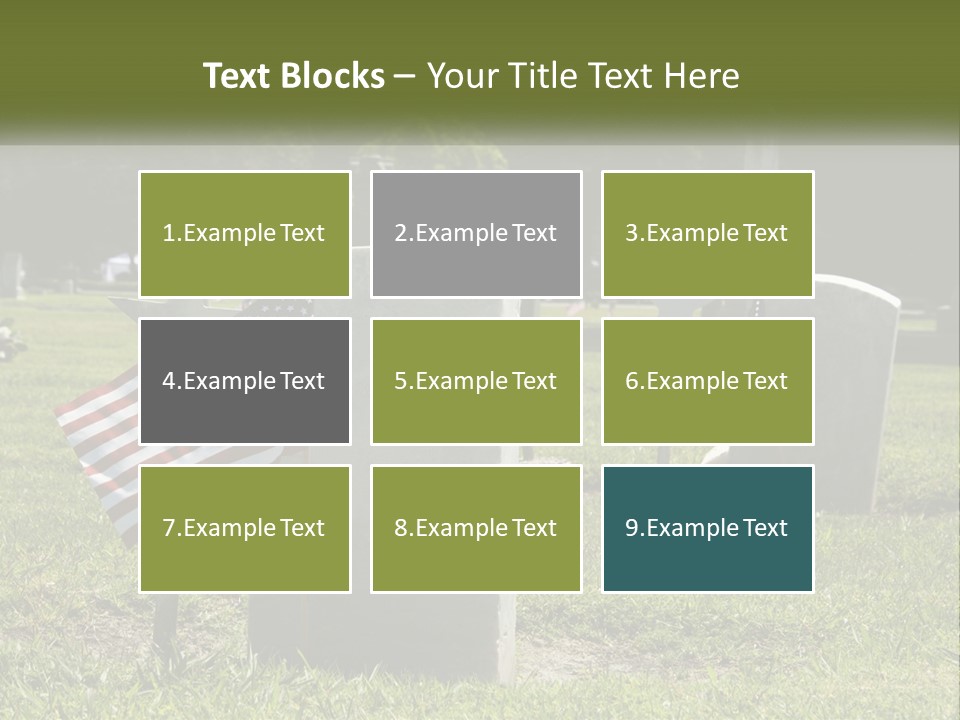 Calm Wave Sunset PowerPoint Template