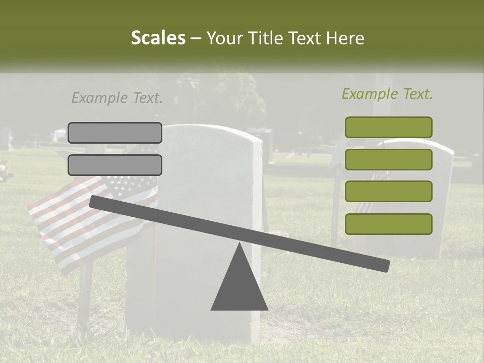 Calm Wave Sunset PowerPoint Template
