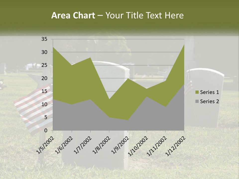 Calm Wave Sunset PowerPoint Template