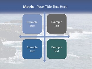 Water Retired Ocean PowerPoint Template