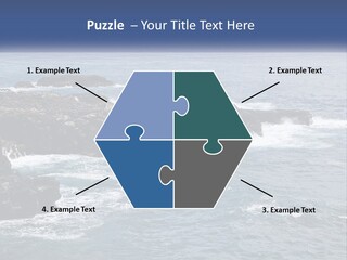 Water Retired Ocean PowerPoint Template