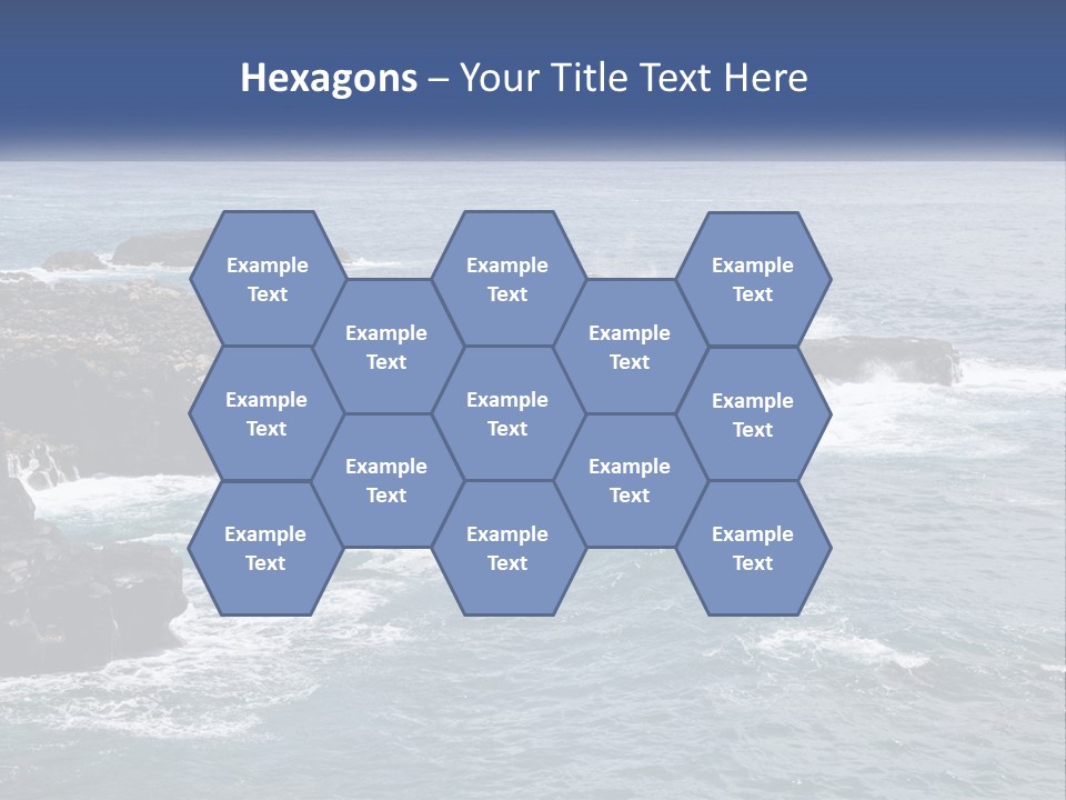 Water Retired Ocean PowerPoint Template