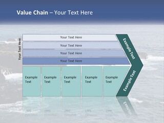 Water Retired Ocean PowerPoint Template