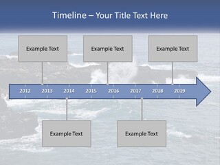Water Retired Ocean PowerPoint Template