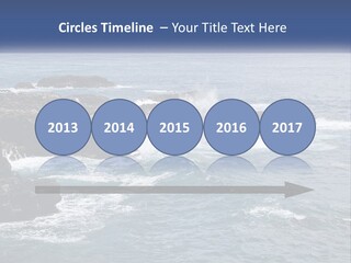 Water Retired Ocean PowerPoint Template
