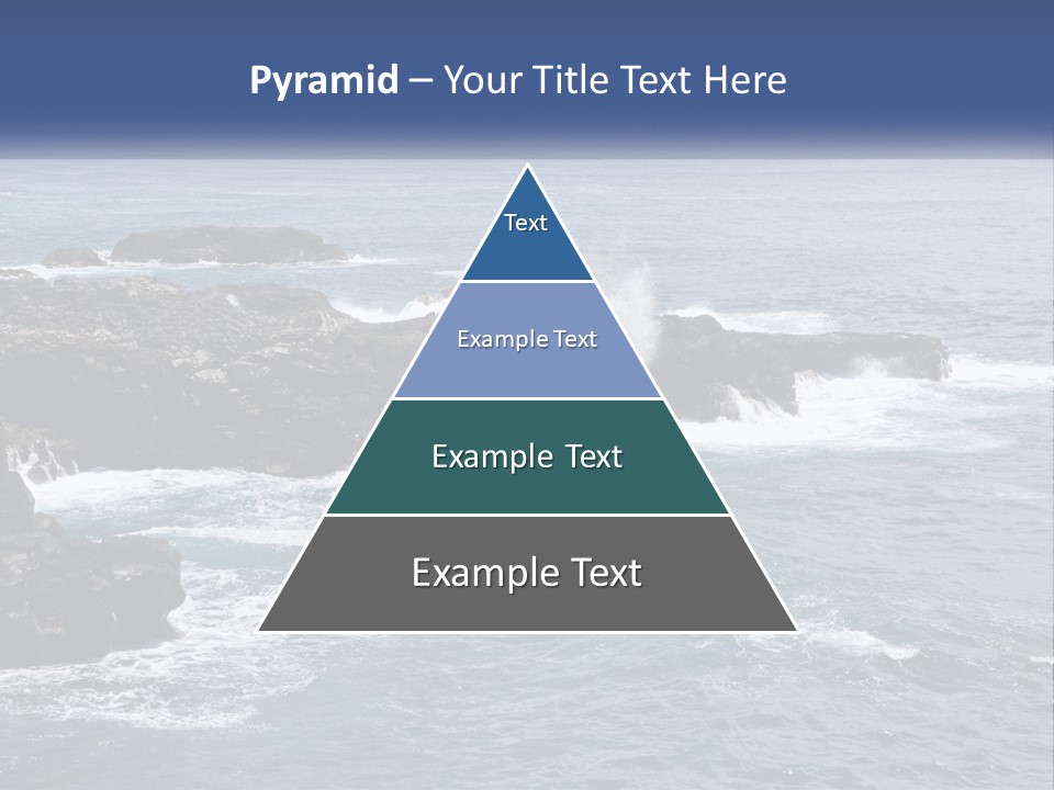 Water Retired Ocean PowerPoint Template