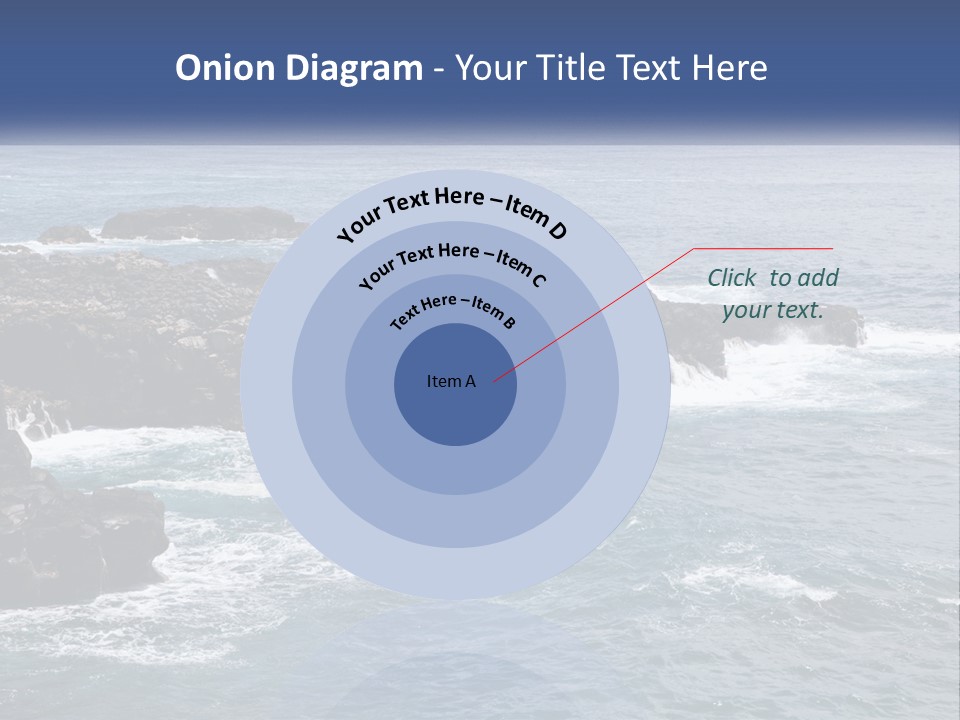 Water Retired Ocean PowerPoint Template
