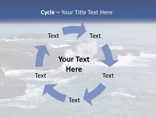 Water Retired Ocean PowerPoint Template