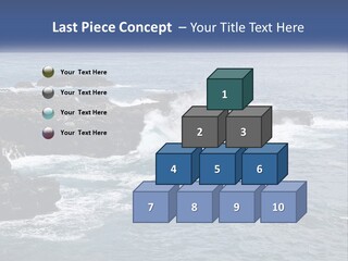 Water Retired Ocean PowerPoint Template