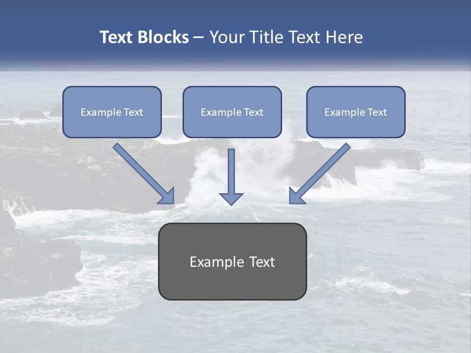 Water Retired Ocean PowerPoint Template