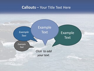 Water Retired Ocean PowerPoint Template