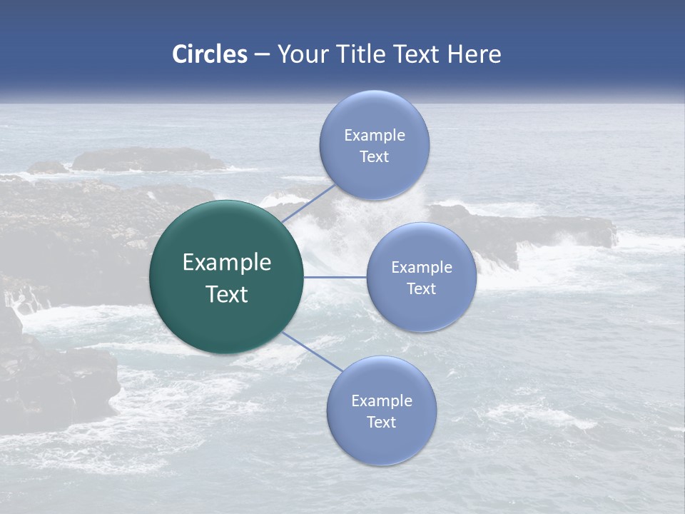 Water Retired Ocean PowerPoint Template