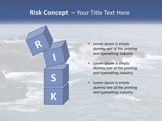 Water Retired Ocean PowerPoint Template