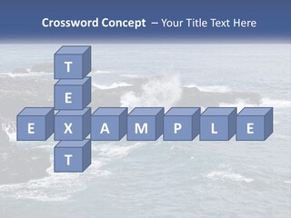 Water Retired Ocean PowerPoint Template