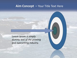 Water Retired Ocean PowerPoint Template