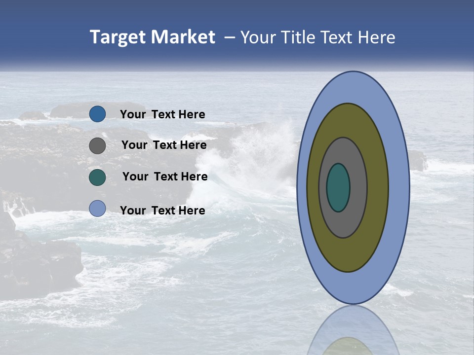 Water Retired Ocean PowerPoint Template