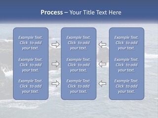 Water Retired Ocean PowerPoint Template