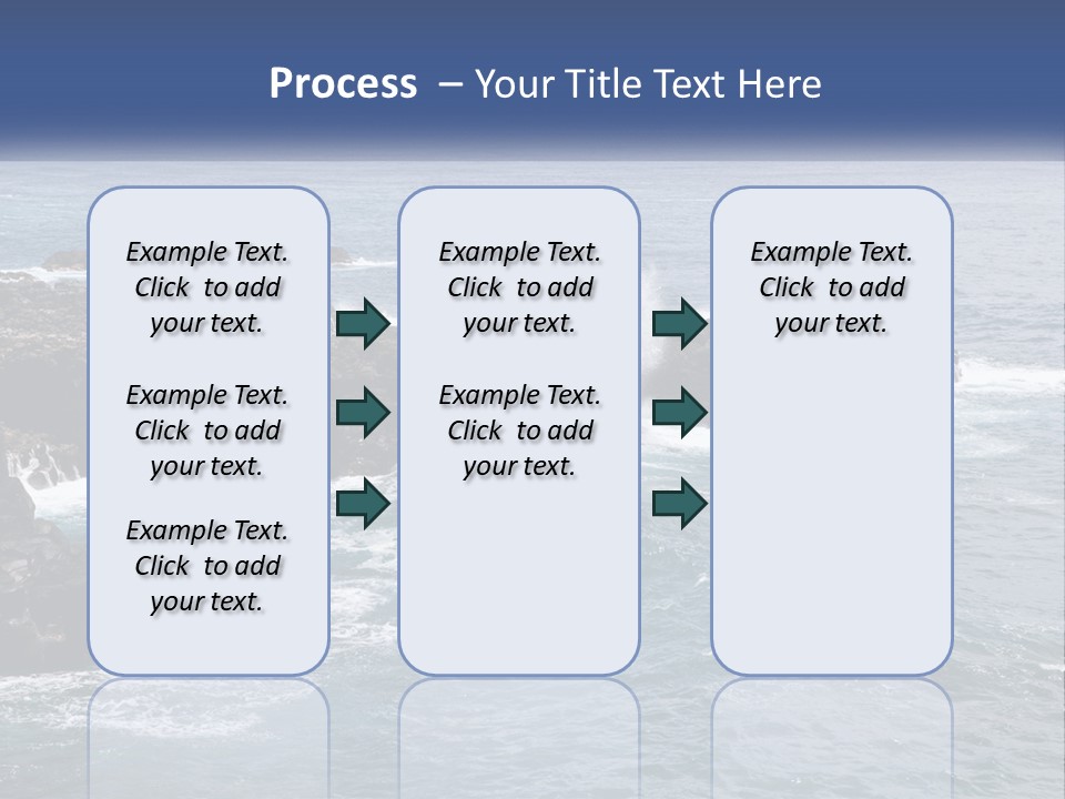 Water Retired Ocean PowerPoint Template