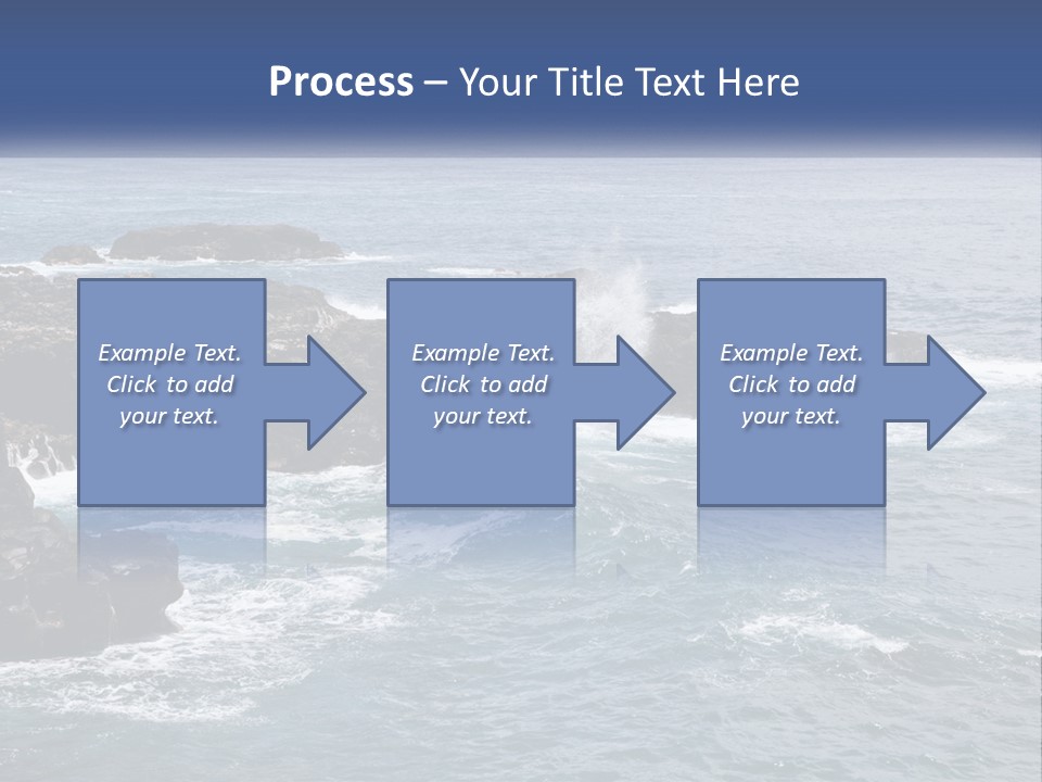 Water Retired Ocean PowerPoint Template