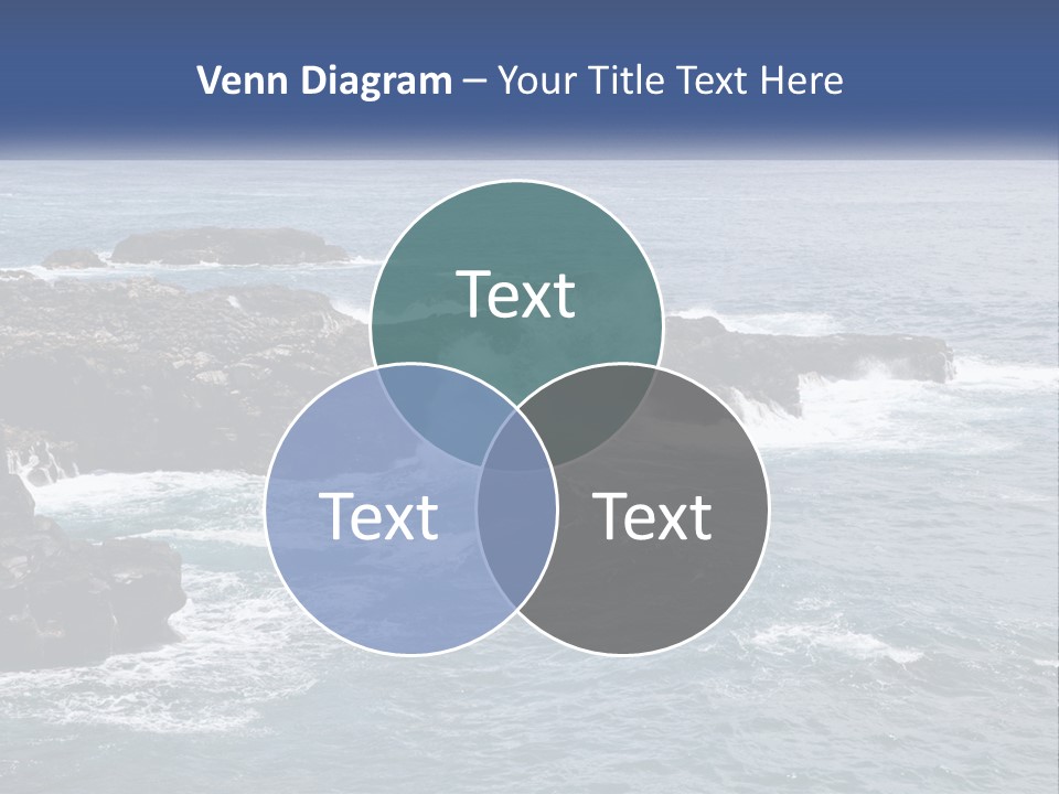 Water Retired Ocean PowerPoint Template