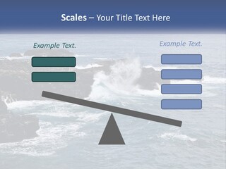 Water Retired Ocean PowerPoint Template