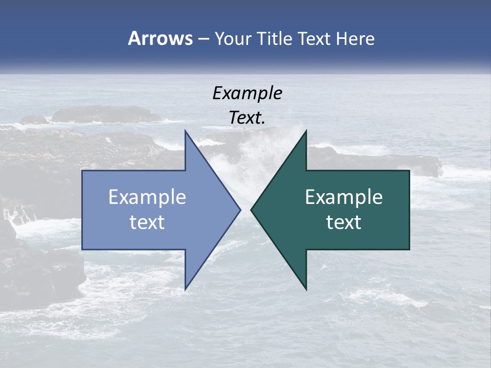Water Retired Ocean PowerPoint Template