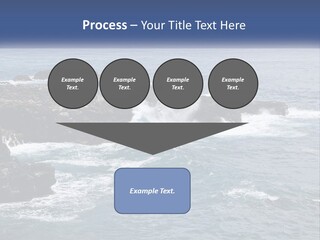 Water Retired Ocean PowerPoint Template