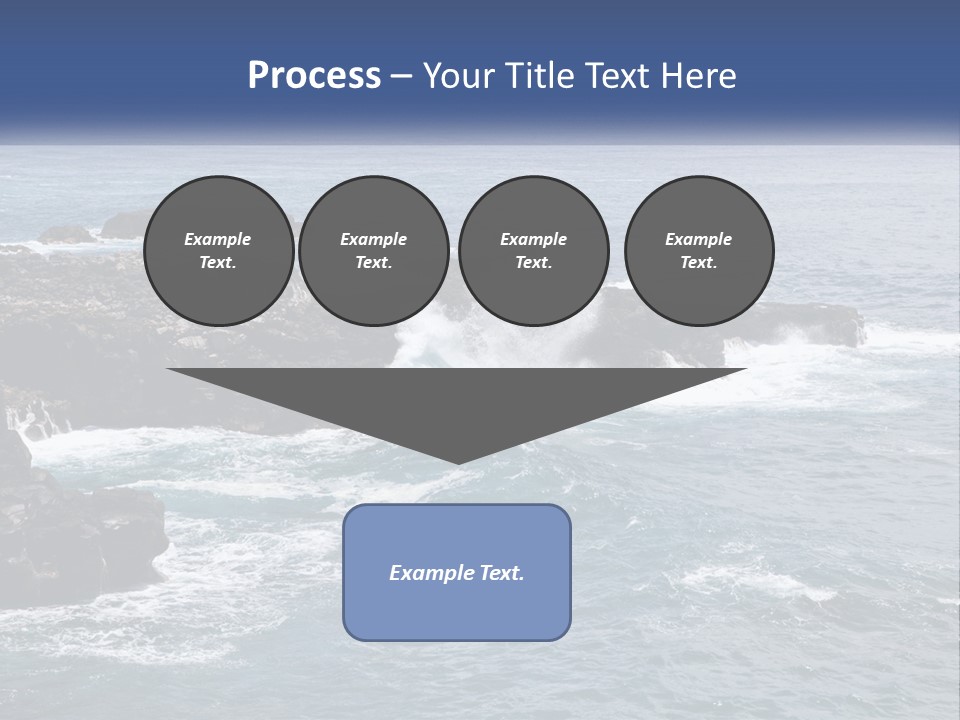 Water Retired Ocean PowerPoint Template