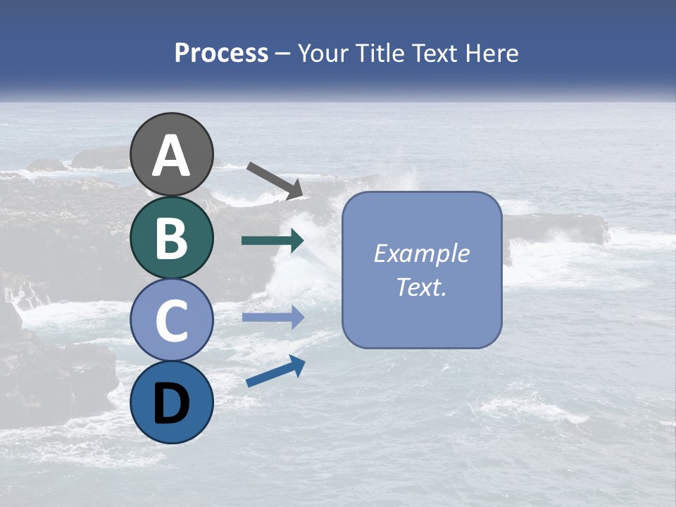 Water Retired Ocean PowerPoint Template