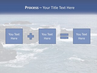 Water Retired Ocean PowerPoint Template