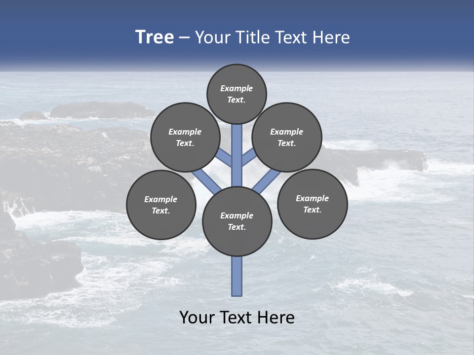 Water Retired Ocean PowerPoint Template