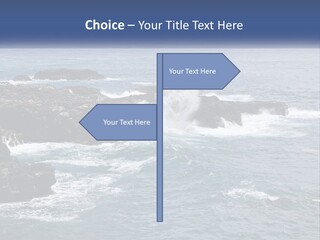 Water Retired Ocean PowerPoint Template