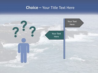 Water Retired Ocean PowerPoint Template