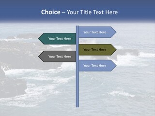 Water Retired Ocean PowerPoint Template