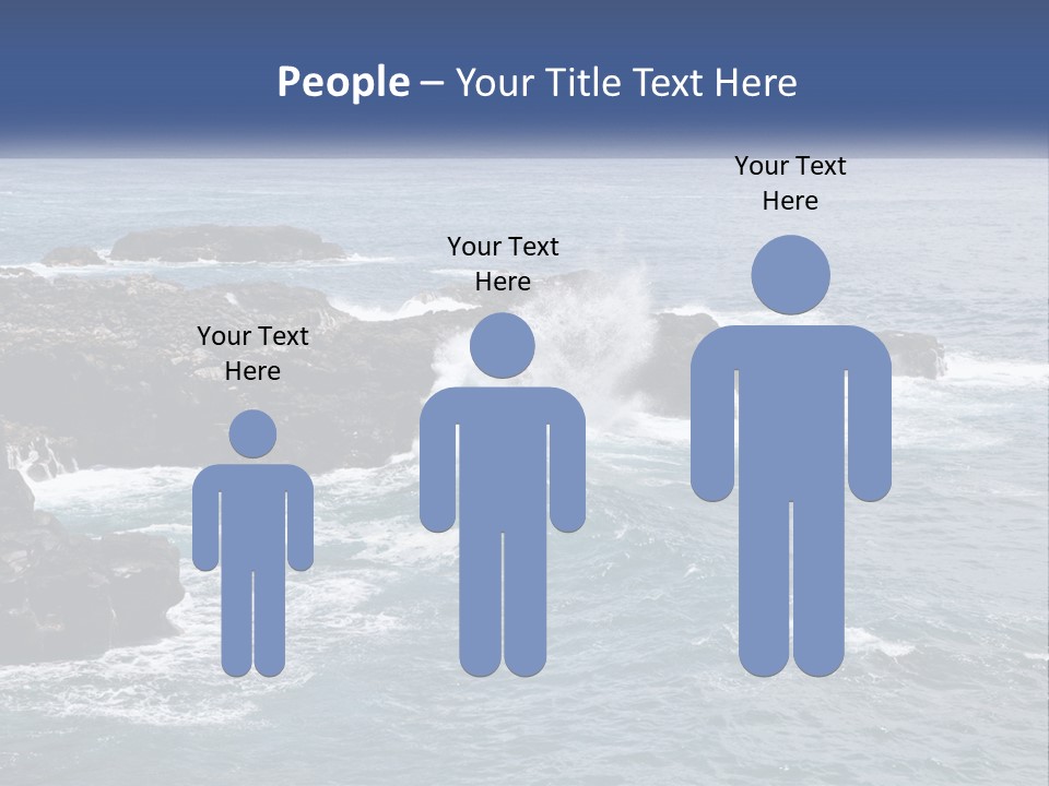 Water Retired Ocean PowerPoint Template