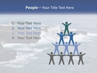 Water Retired Ocean PowerPoint Template