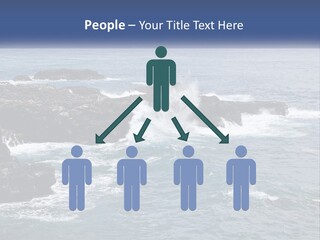 Water Retired Ocean PowerPoint Template