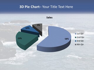 Water Retired Ocean PowerPoint Template