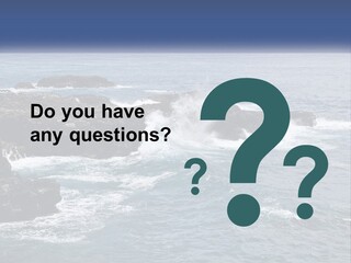 Water Retired Ocean PowerPoint Template