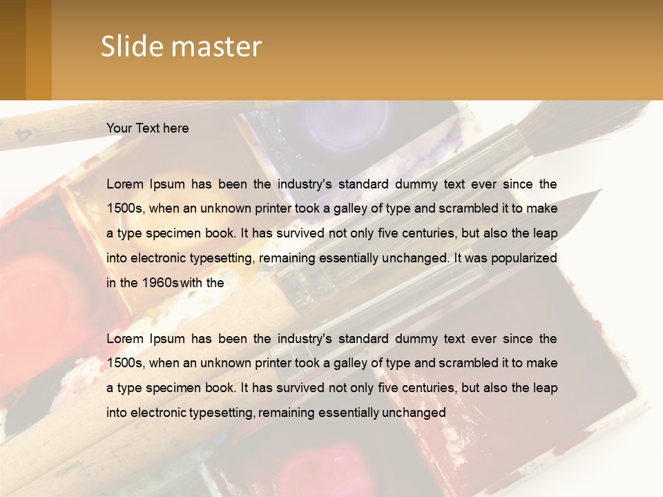 Woman Coastal Parent PowerPoint Template