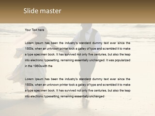 Retirement Peaceful White PowerPoint Template