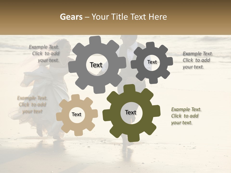 Retirement Peaceful White PowerPoint Template